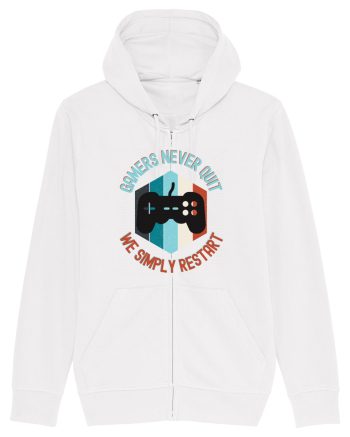 Gamers never quits White