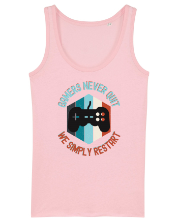 Gamers never quits Cotton Pink