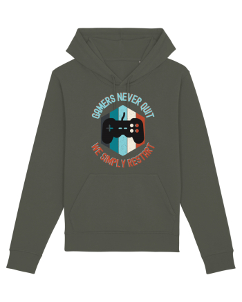 Gamers never quits Khaki