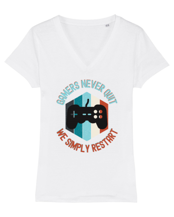 Gamers never quits White