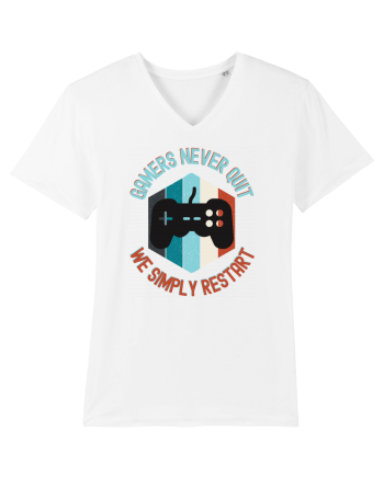 Gamers never quits White