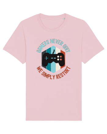 Gamers never quits Cotton Pink