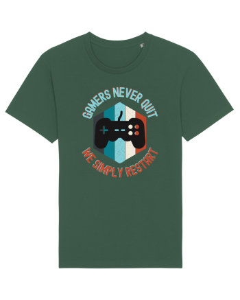 Gamers never quits Bottle Green