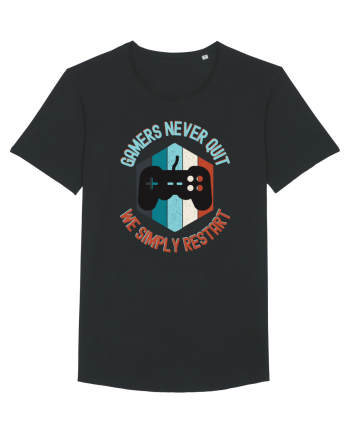 Gamers never quits Black