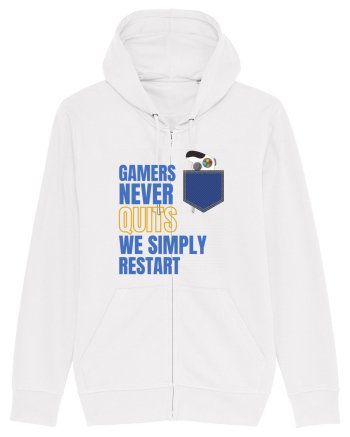 Gamers never quits White