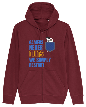 Gamers never quits Burgundy