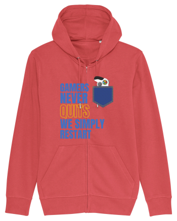 Gamers never quits Carmine Red