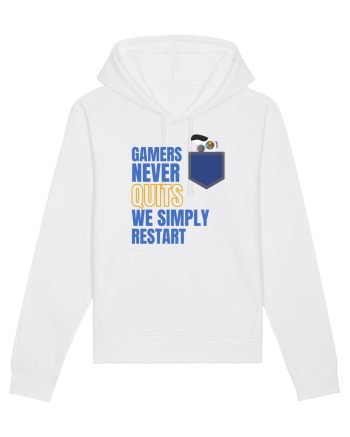 Gamers never quits White