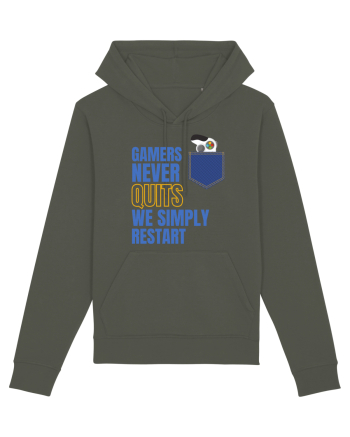 Gamers never quits Khaki