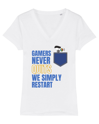 Gamers never quits White