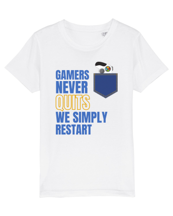 Gamers never quits White