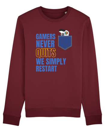 Gamers never quits Burgundy