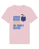 Gamers never quits Tricou mânecă scurtă Unisex Rocker