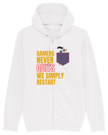 Gamers never quits White