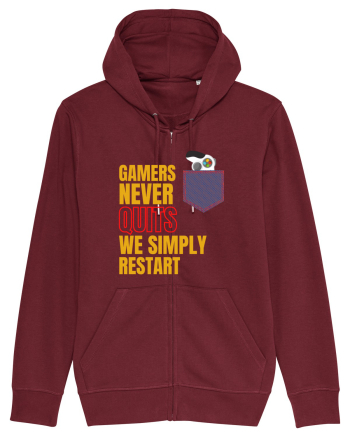 Gamers never quits Burgundy