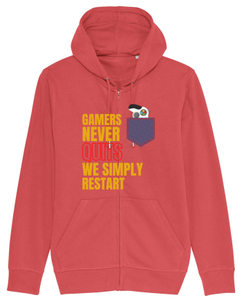Gamers never quits Carmine Red