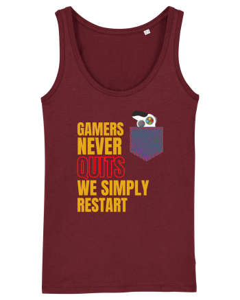 Gamers never quits Burgundy