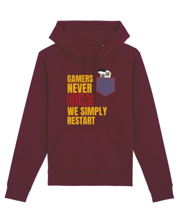 Gamers never quits Burgundy