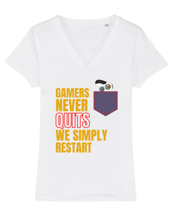 Gamers never quits White