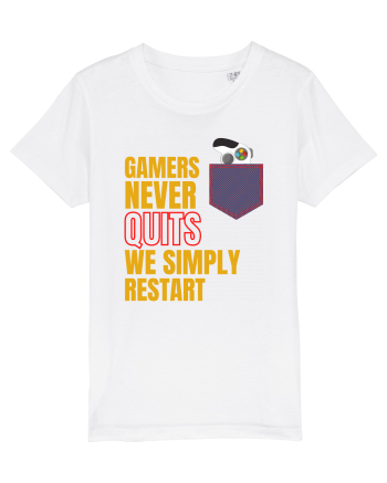 Gamers never quits White