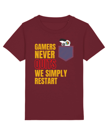 Gamers never quits Burgundy