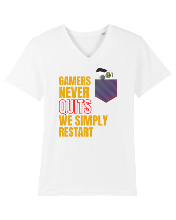 Gamers never quits White