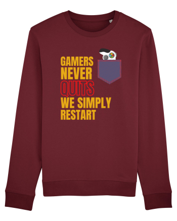 Gamers never quits Burgundy