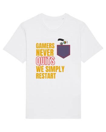 Gamers never quits White