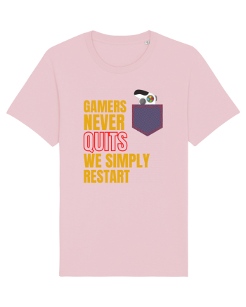 Gamers never quits Cotton Pink