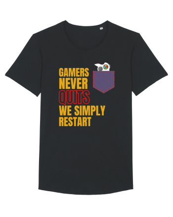 Gamers never quits Black