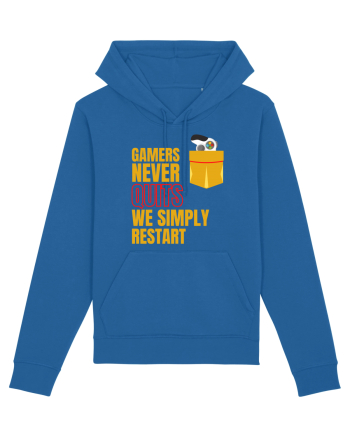 Gamers never quits Royal Blue