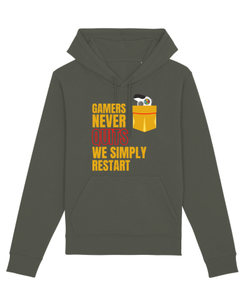 Gamers never quits Khaki