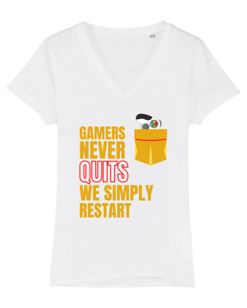 Gamers never quits White