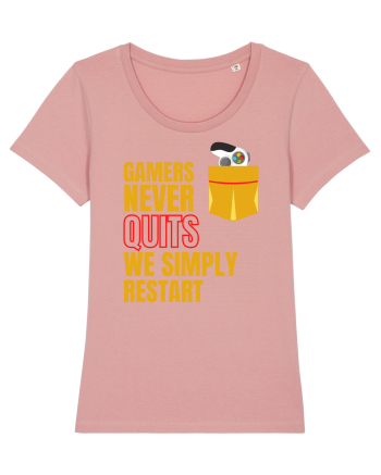 Gamers never quits Canyon Pink