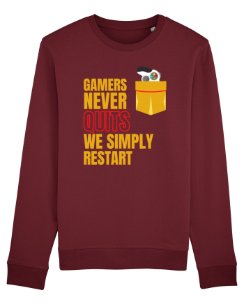 Gamers never quits Burgundy