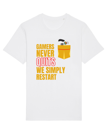 Gamers never quits White