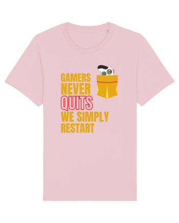 Gamers never quits Cotton Pink