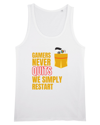 Gamers never quits White