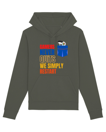 Gamers never quits Khaki