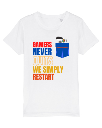 Gamers never quits White