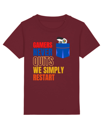 Gamers never quits Burgundy