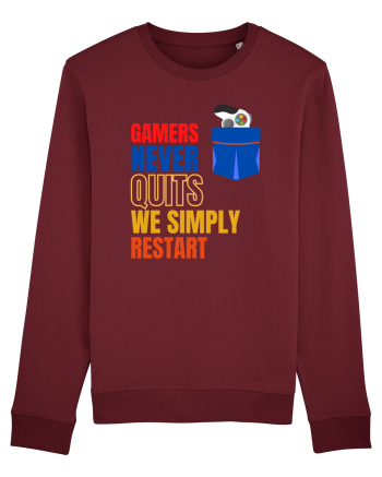 Gamers never quits Burgundy