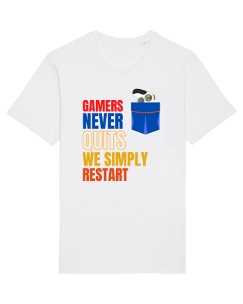 Gamers never quits White