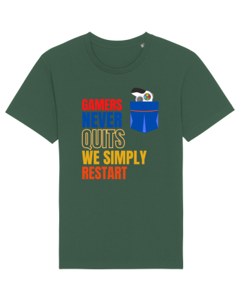 Gamers never quits Bottle Green