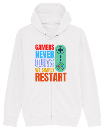 Gamers never quits White