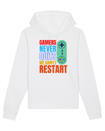 Gamers never quits White