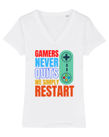 Gamers never quits White