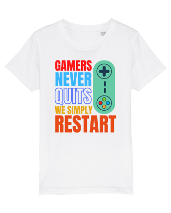 Gamers never quits White