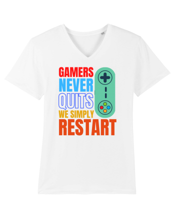 Gamers never quits White