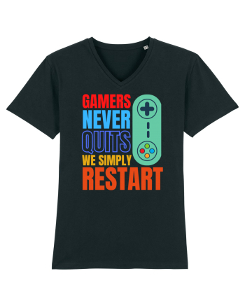 Gamers never quits Black
